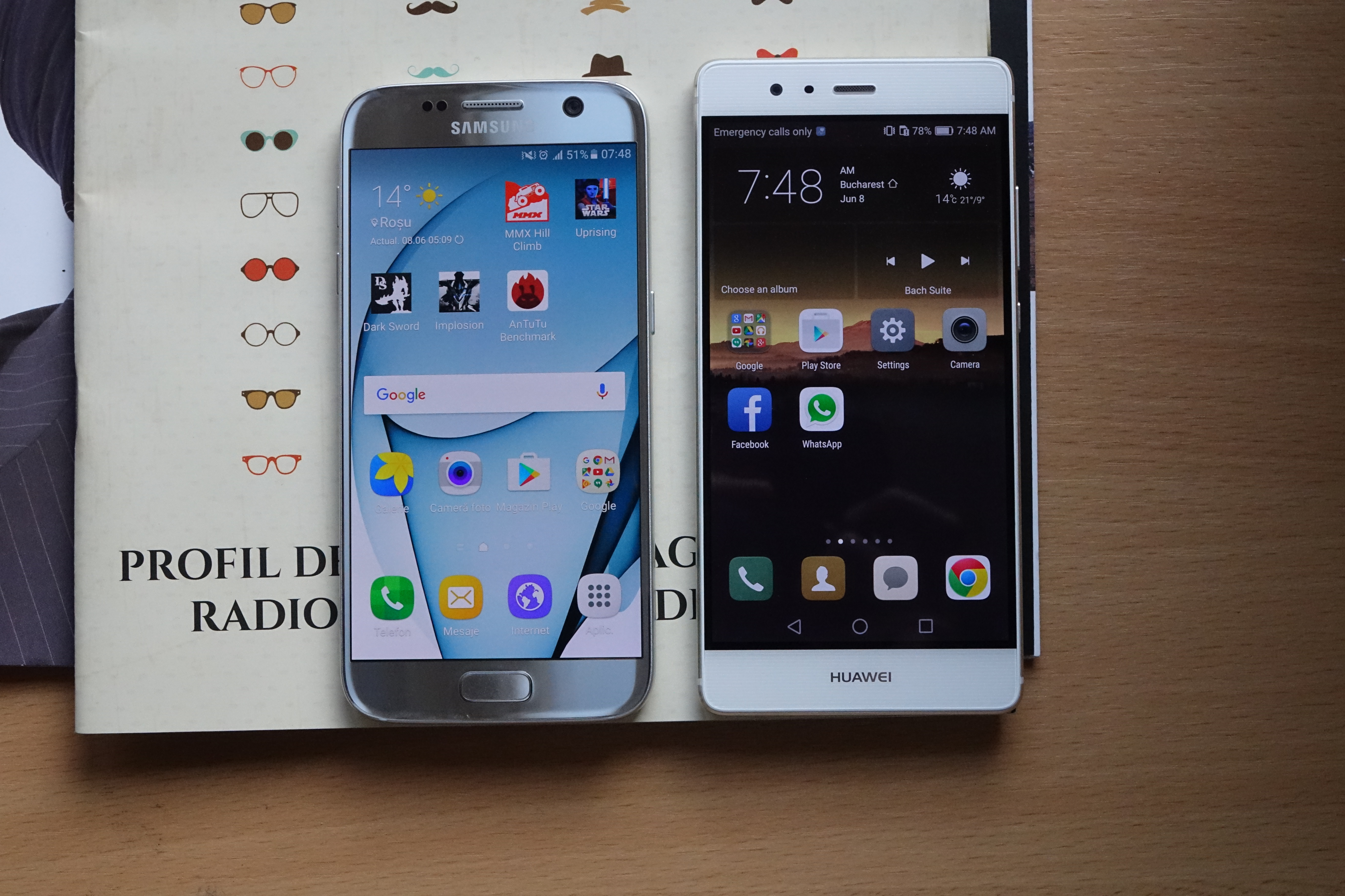 Care este mai bun? Samsung S7 sau Huawei P9 - FOTO, VIDEO