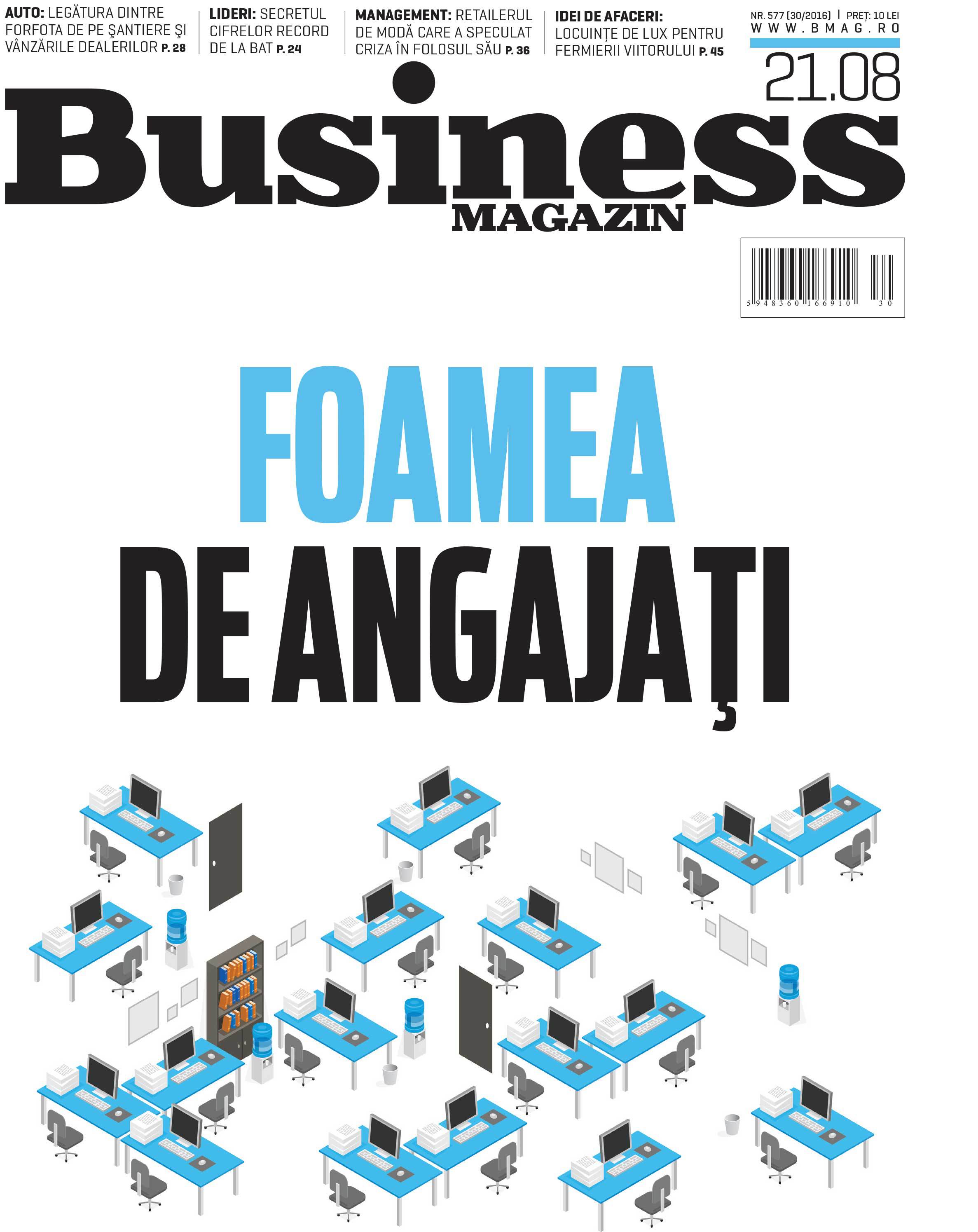 Citește în noul număr Business Magazin din 8 august 2016