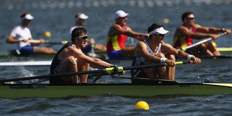 Canotorii români s-au calificat în semifinalele probei de dublu rame masculin de la JO 2016