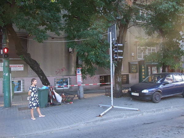 O nouă „modă” în intersecțiile din Timișoara. Exemple penibile de semaforizare „inteligentă”