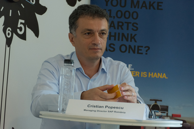 Cristian Popescu a fost numit noul managing director al SAP România