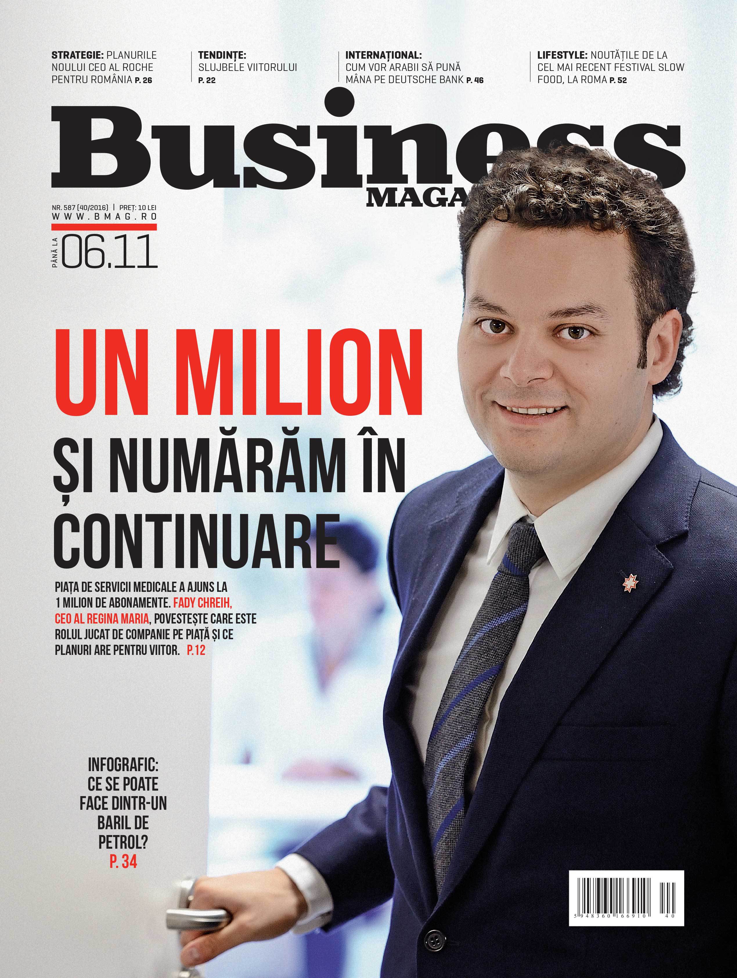Citește în noul număr Business Magazin din 31 octombrie 2016