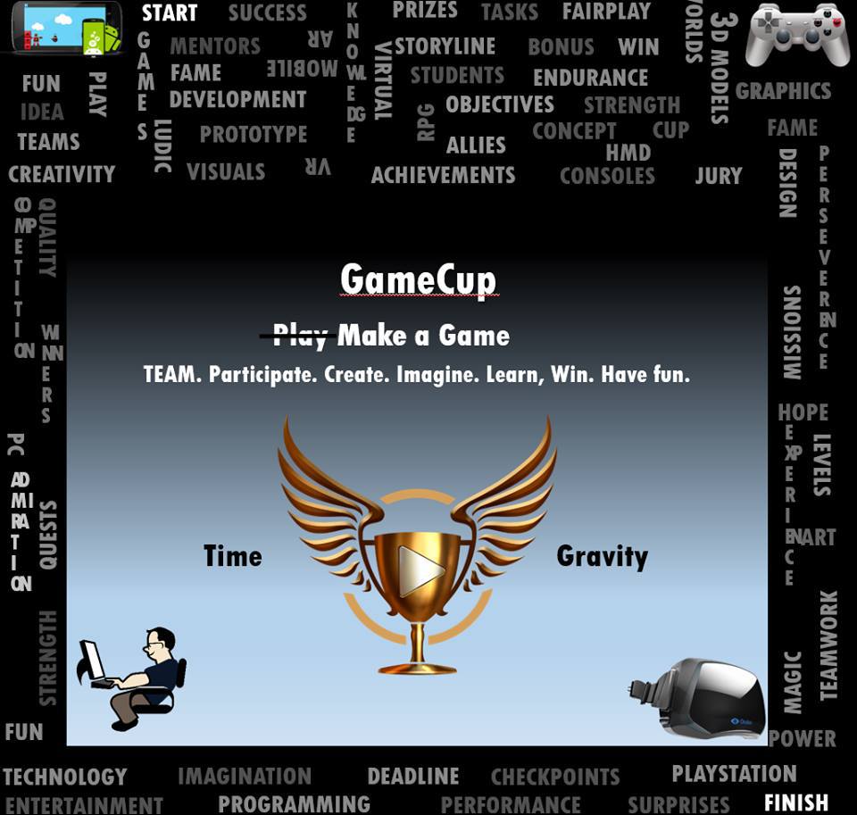 S-a lansat GameCup 1.0, concurs de game development pentru toți studenții din România