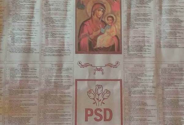 PSD și-a pus sigla în Calendarul Ortodox. Șef campanie Argeș: „E primul an când împărțim și calendare, Biserica le dă prea târziu”