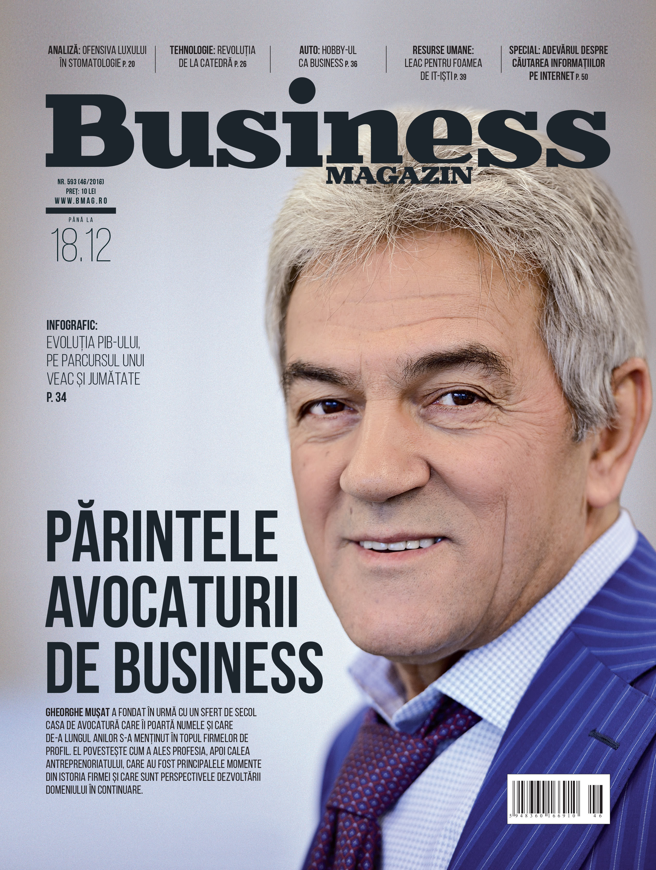 Citește în noul număr Business Magazin din 12 decembrie 2016
