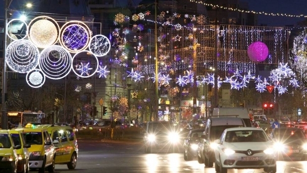 Un oraș din România a fost inclus în topul celor mai frumos iluminate orașe din Europa, alături de Londra, Madrid sau Budapesta. Galerie FOTO