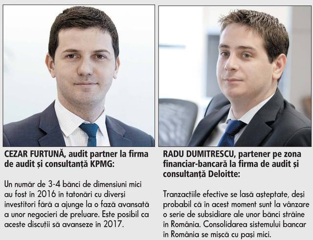 Consolidarea pieței bancare va continua în acest an. Ce bănci ar putea să dispară din statistici?