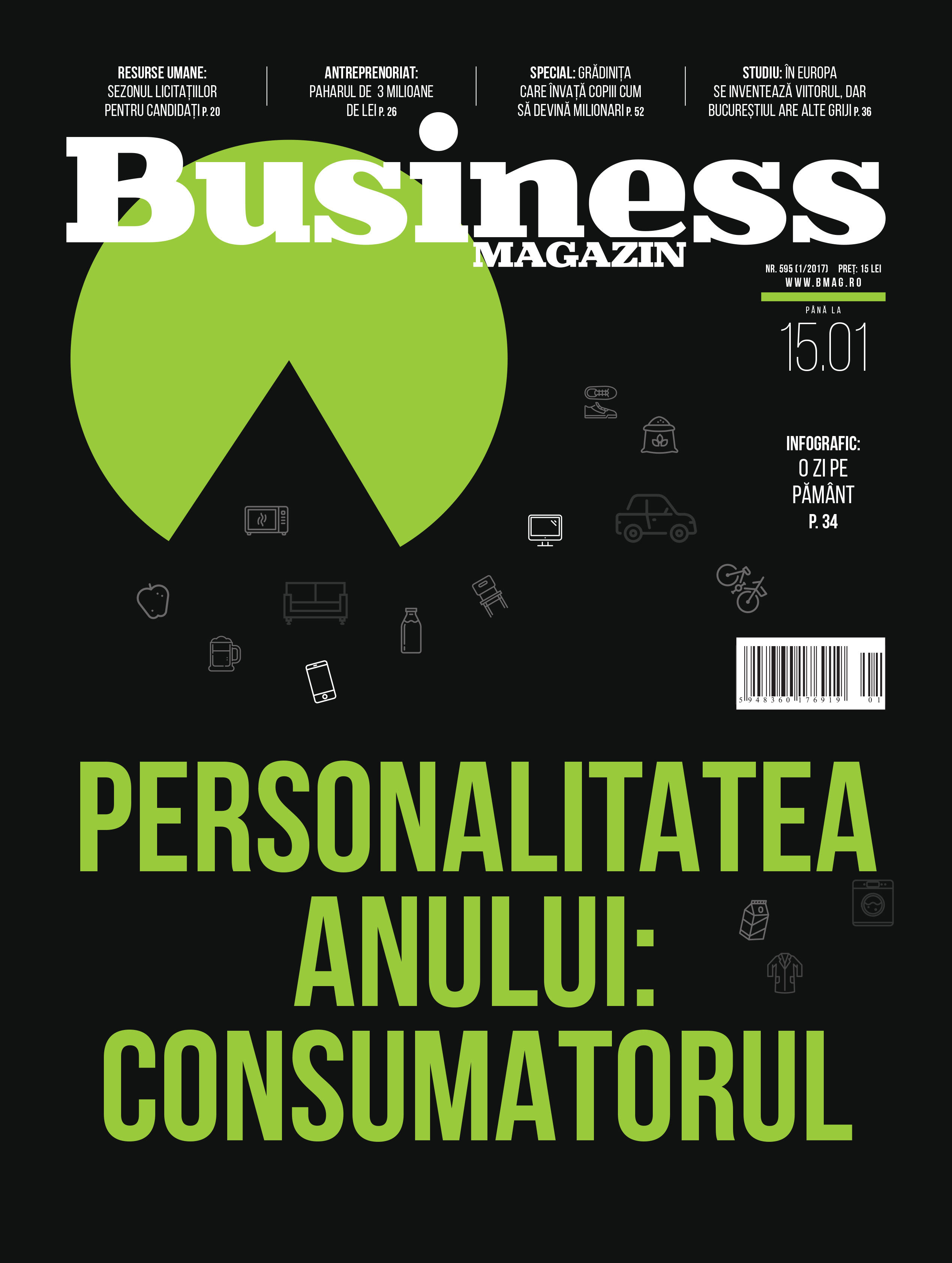 Citește în noul număr Business Magazin din 9 ianuarie 2017