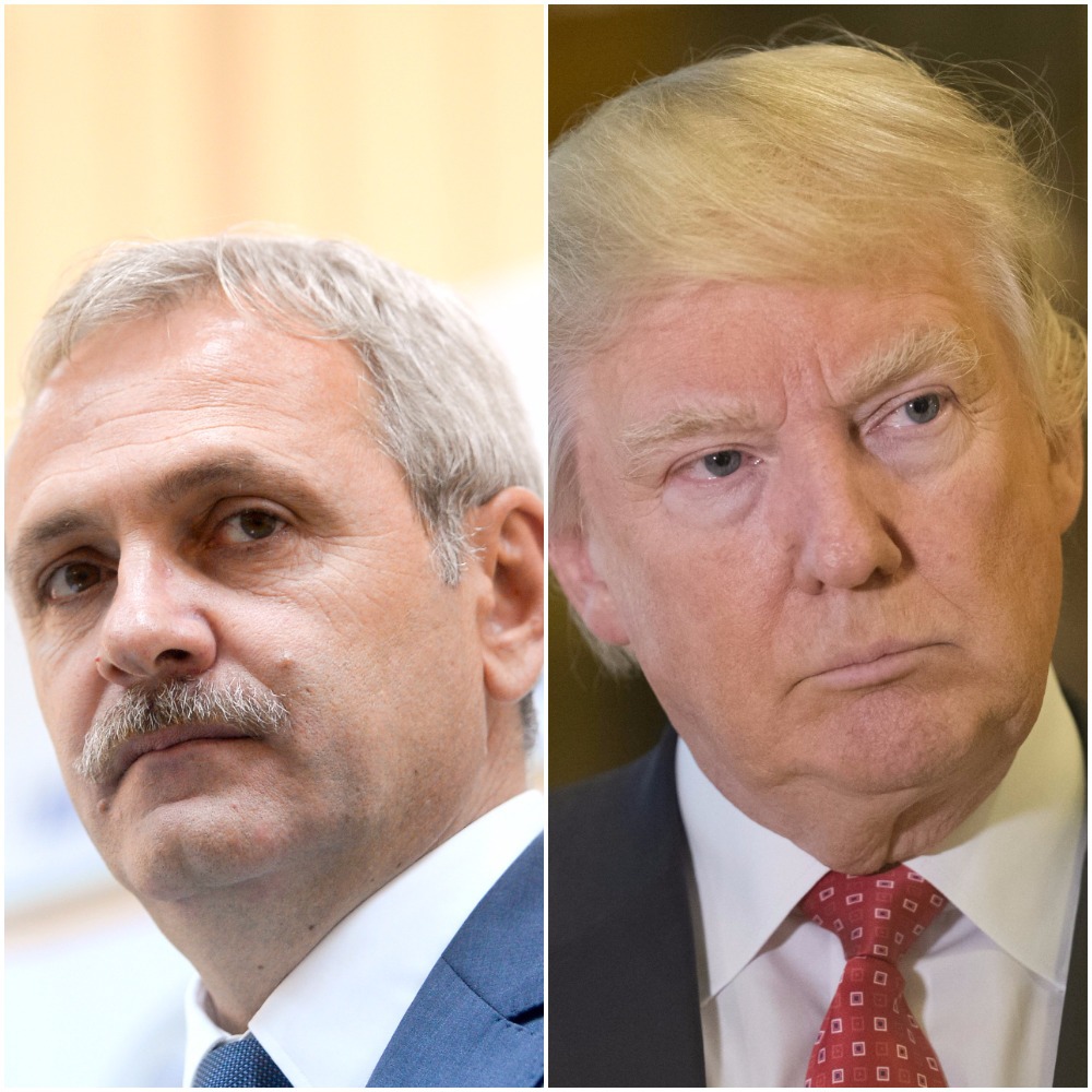 FOTO Întâlnire între Liviu Dragnea și Donald Trump. Ce și-au spus cei doi politicieni