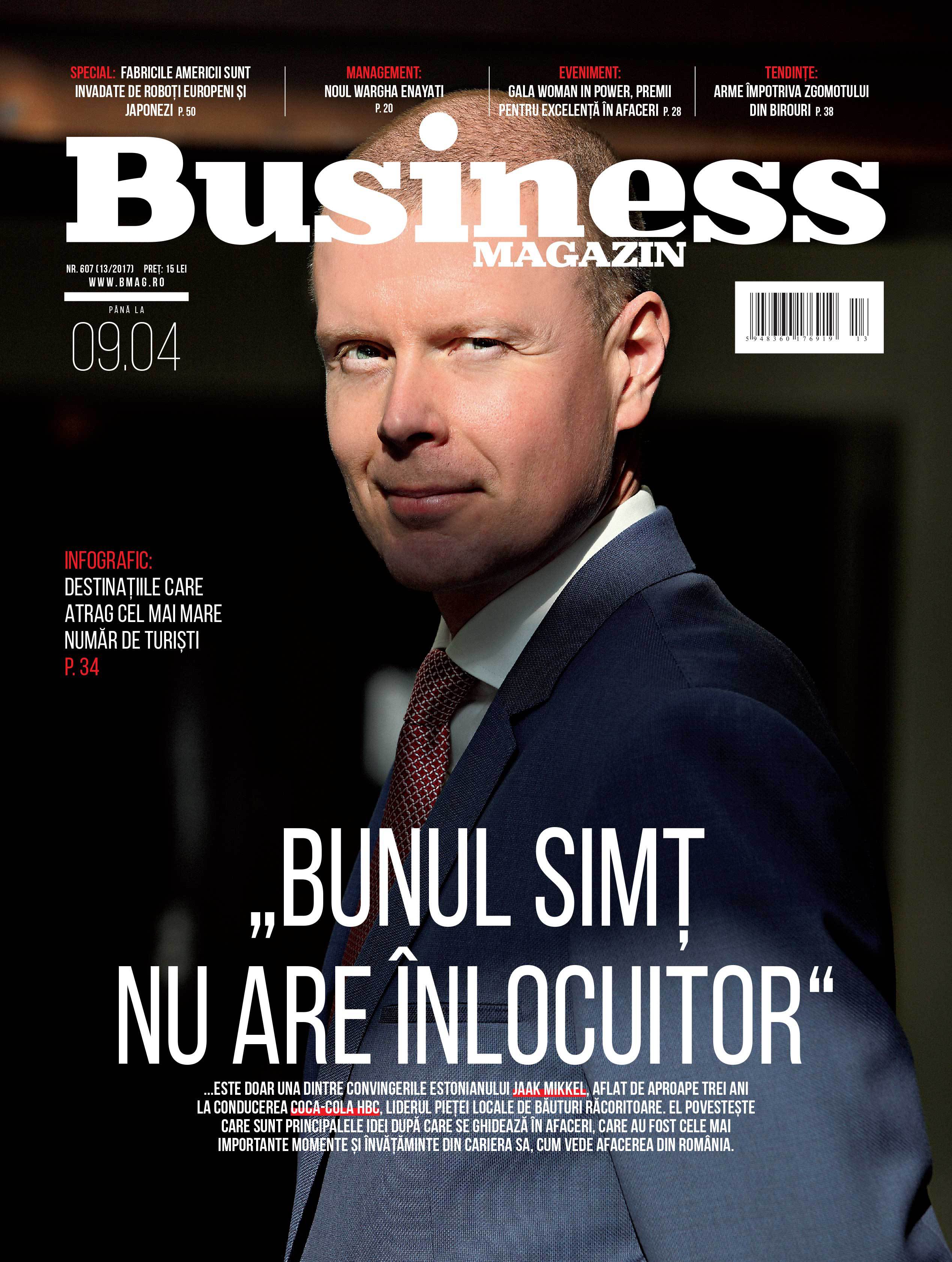 Citește în noul număr Business Magazin din 3 aprilie 2017