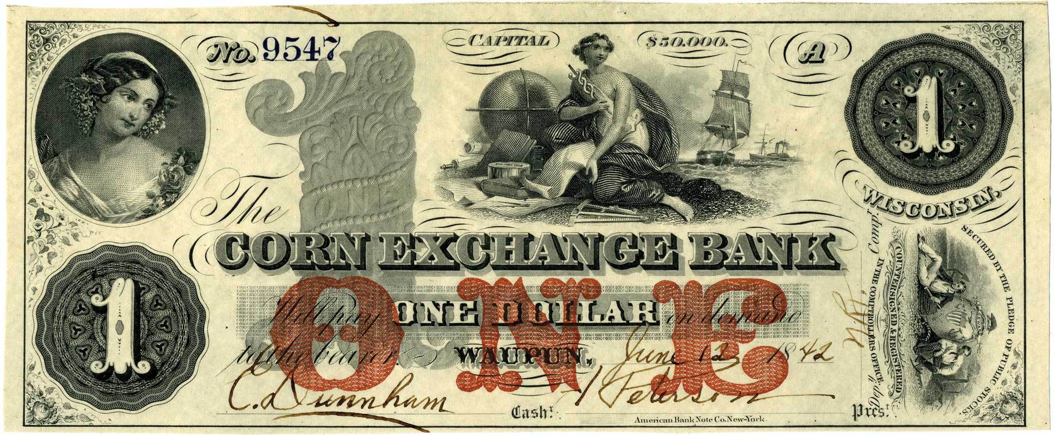 Bancnotele, transformate în artă
