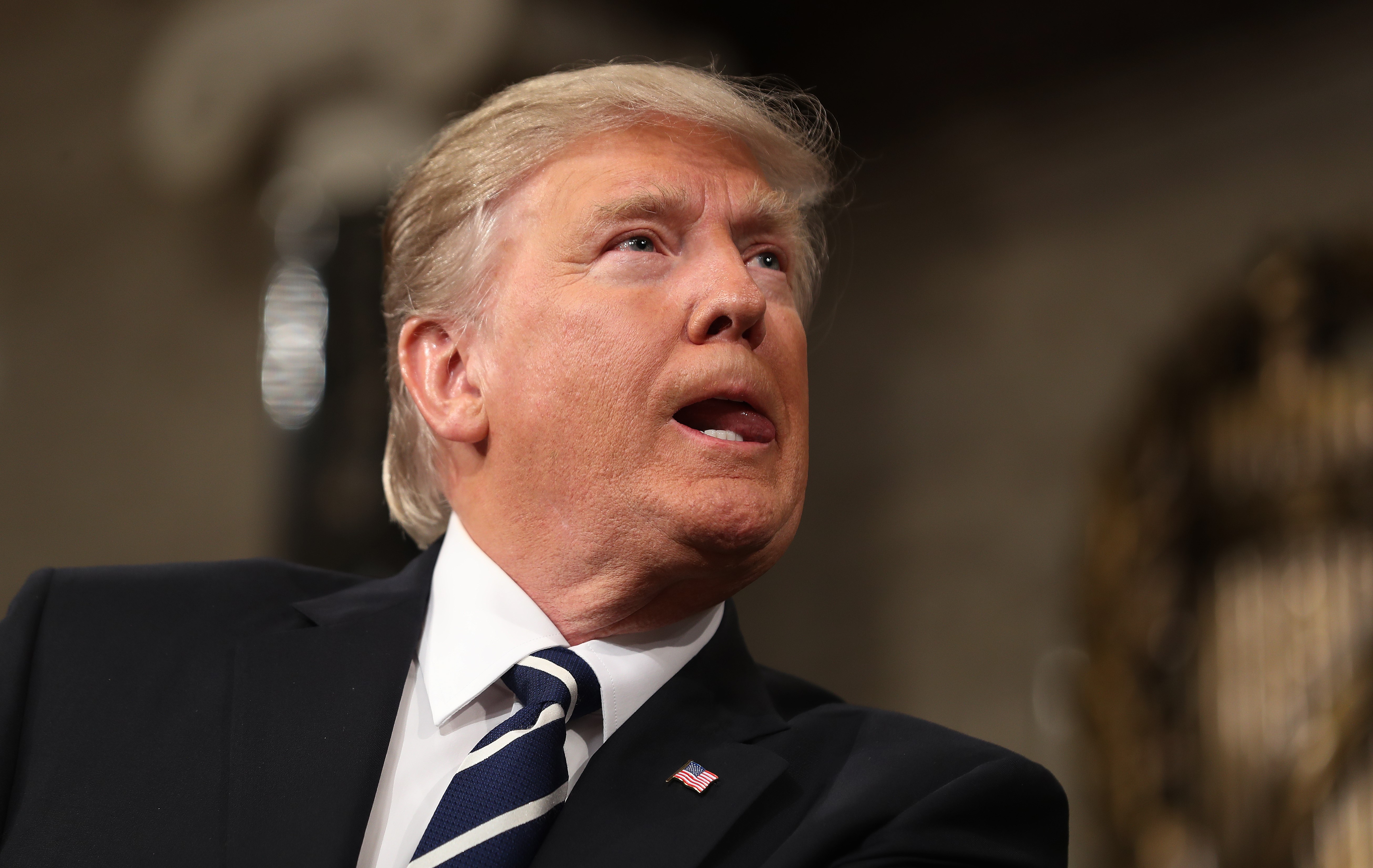 Fața necunoscută a lui Donald Trump: IPOSTAZA în care a fost surprins președintele SUA, în mașina sa