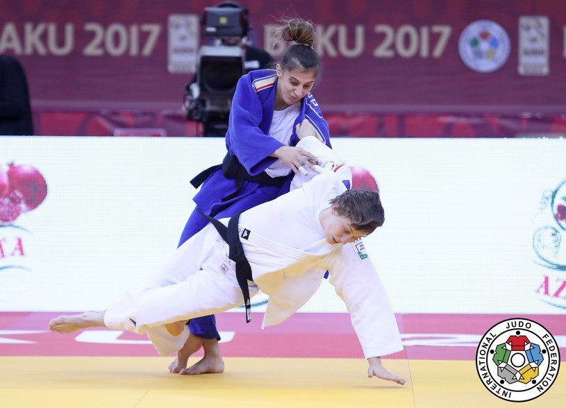 Larisa Florian, medalie de aur la Grand Slamul de la Baku. Orădeanca intră în top 10 mondial