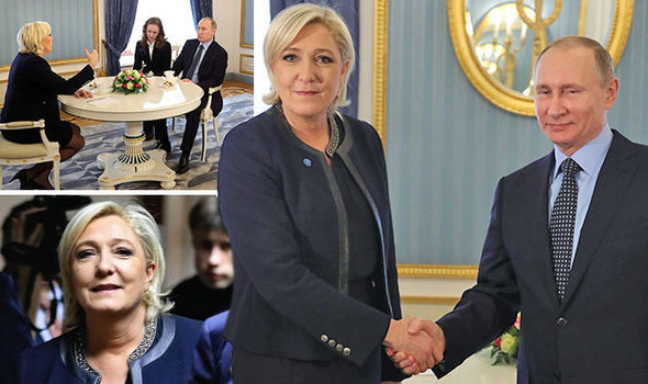 Președintele Putin vrea să facă jocurile pentru Europa și s-a întâlnit la Kremlin cu Marine Le Pen, ”spaima” Uniunii Europene, care vrea să ajungă președinte în Franța