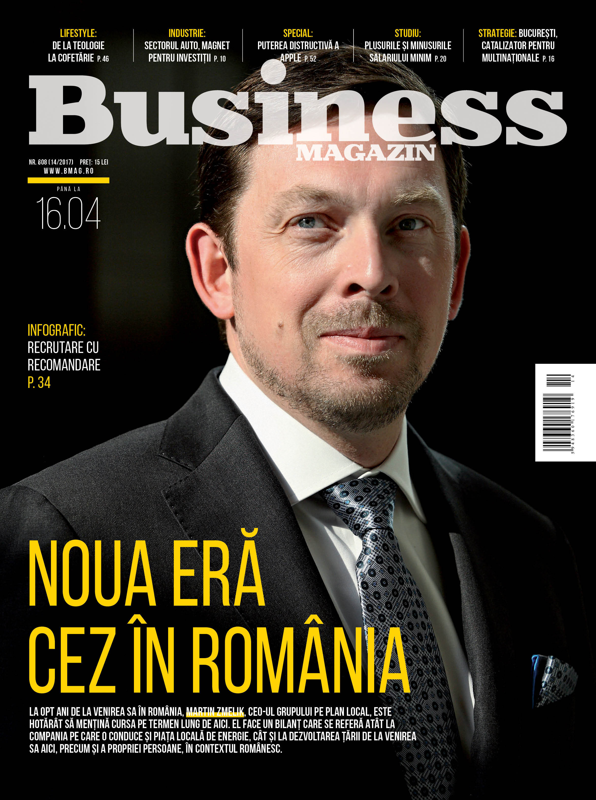 Citește în noul număr Business Magazin din 10 aprilie 2017