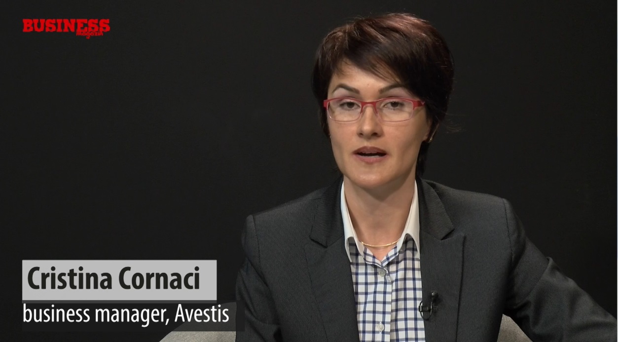 Inspirația zilei în business. Astăzi, Cristina Cornaci, Avestis : "Important pentru orice tânăr este să facă ceea ce-și dorește. Să nu se gândească dimineața că se duce la muncă, ci că