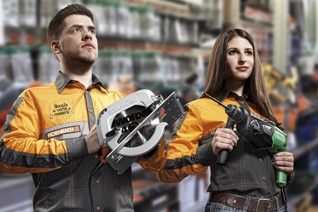Hornbach a lansat o școală de meserii pentru elevi