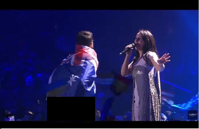 MOMENT ȘOCANT în istoria Eurovision! Ce a pățit pe scena de la Kiev câștigătoarea de anul trecut