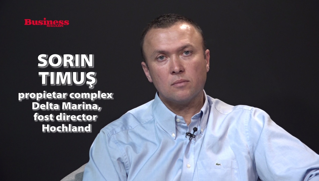 Inspirația zilei în business. Astăzi, Sorin Timuș, proprietar Complex Delta: „hârțogăraie = time consuming + bani” - VIDEO