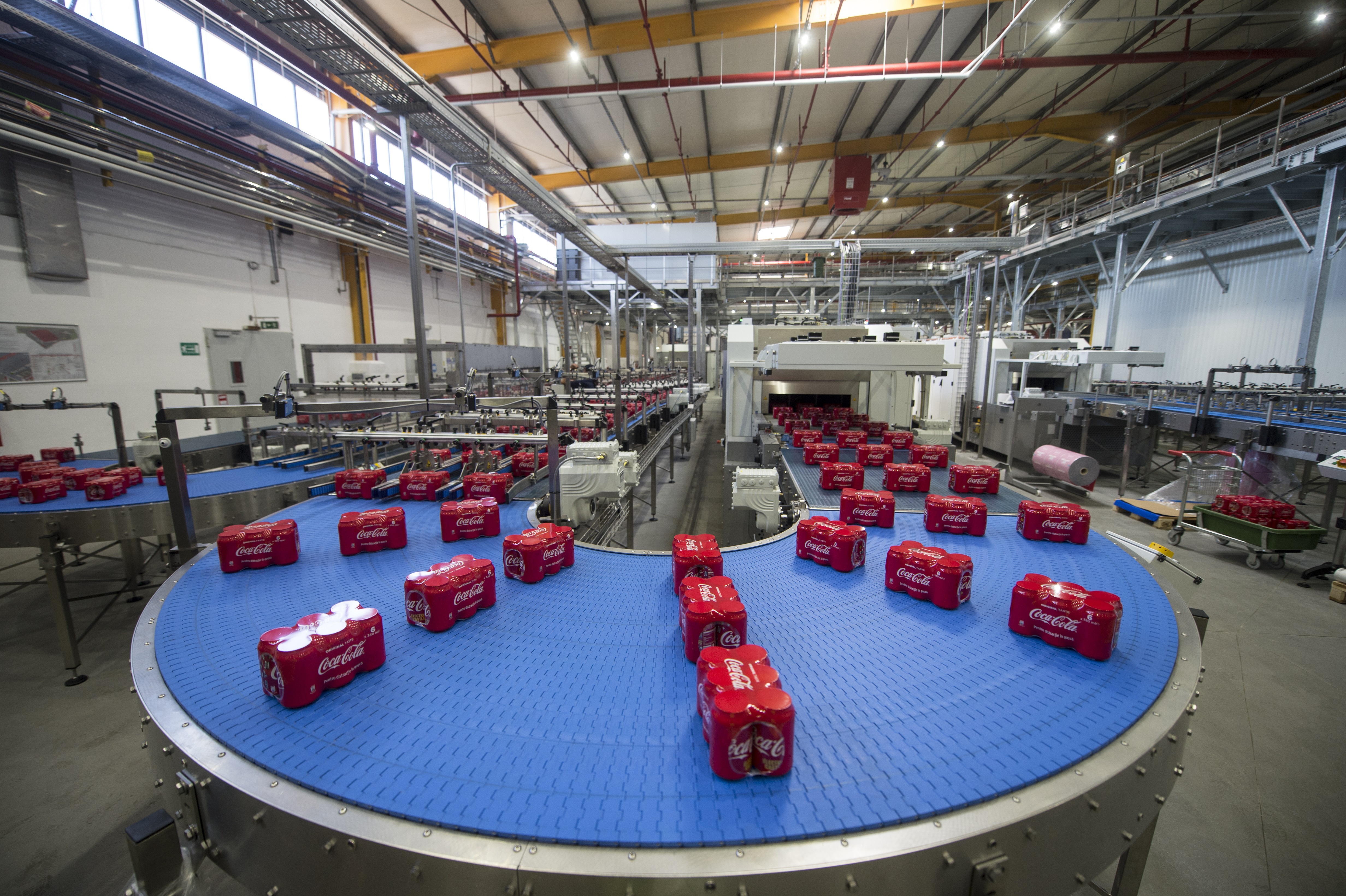 Coca-Cola HBC a investit 7 milioane de euro într-o nouă linie de îmbuteliere