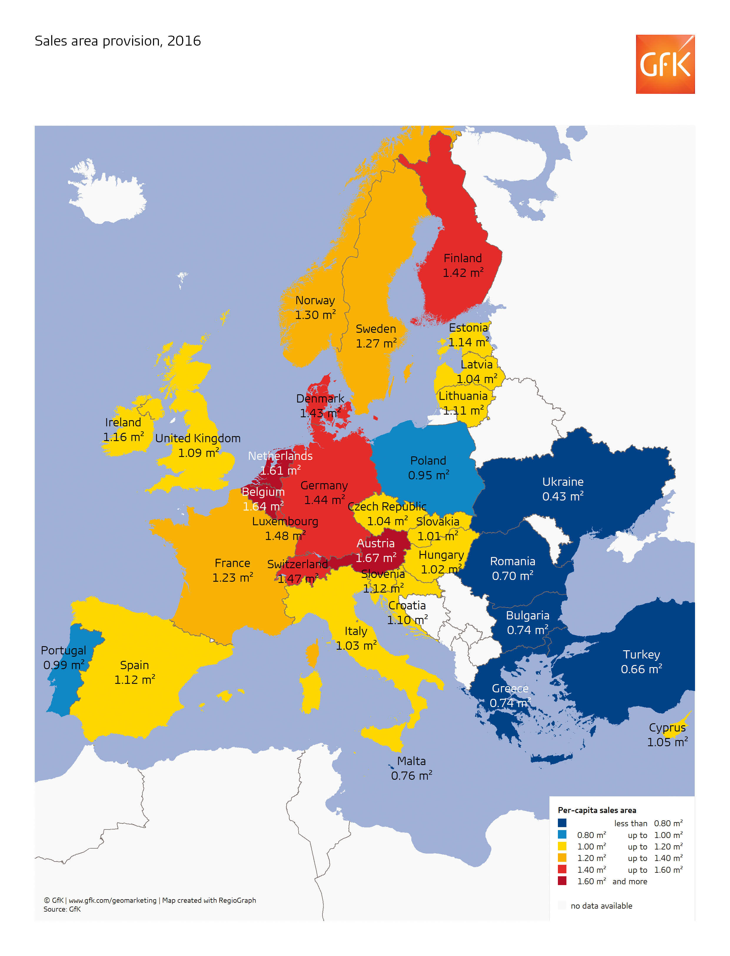 GFK: În România, retailul crește peste media europeană