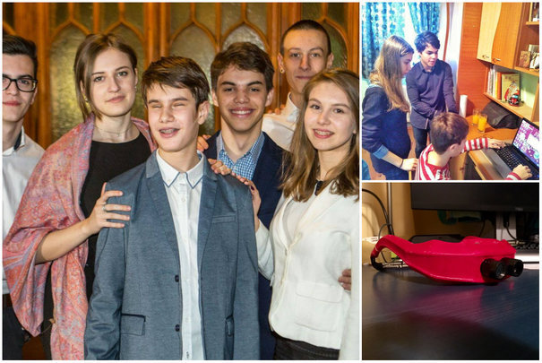 Povestea tânărului care a creat un dispozitiv care o să ajute pe nevăzători să se deplaseze în siguranță