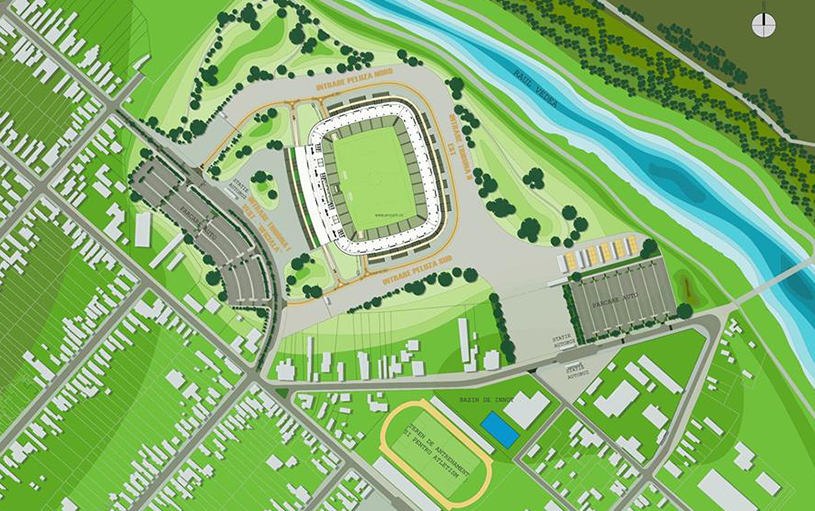 După Alexandria, o altă localitate fără echipă în Liga 1 va avea stadion nou: "A fost cerut de FRF!" Orașul are aprope 80.000 de locuitori
