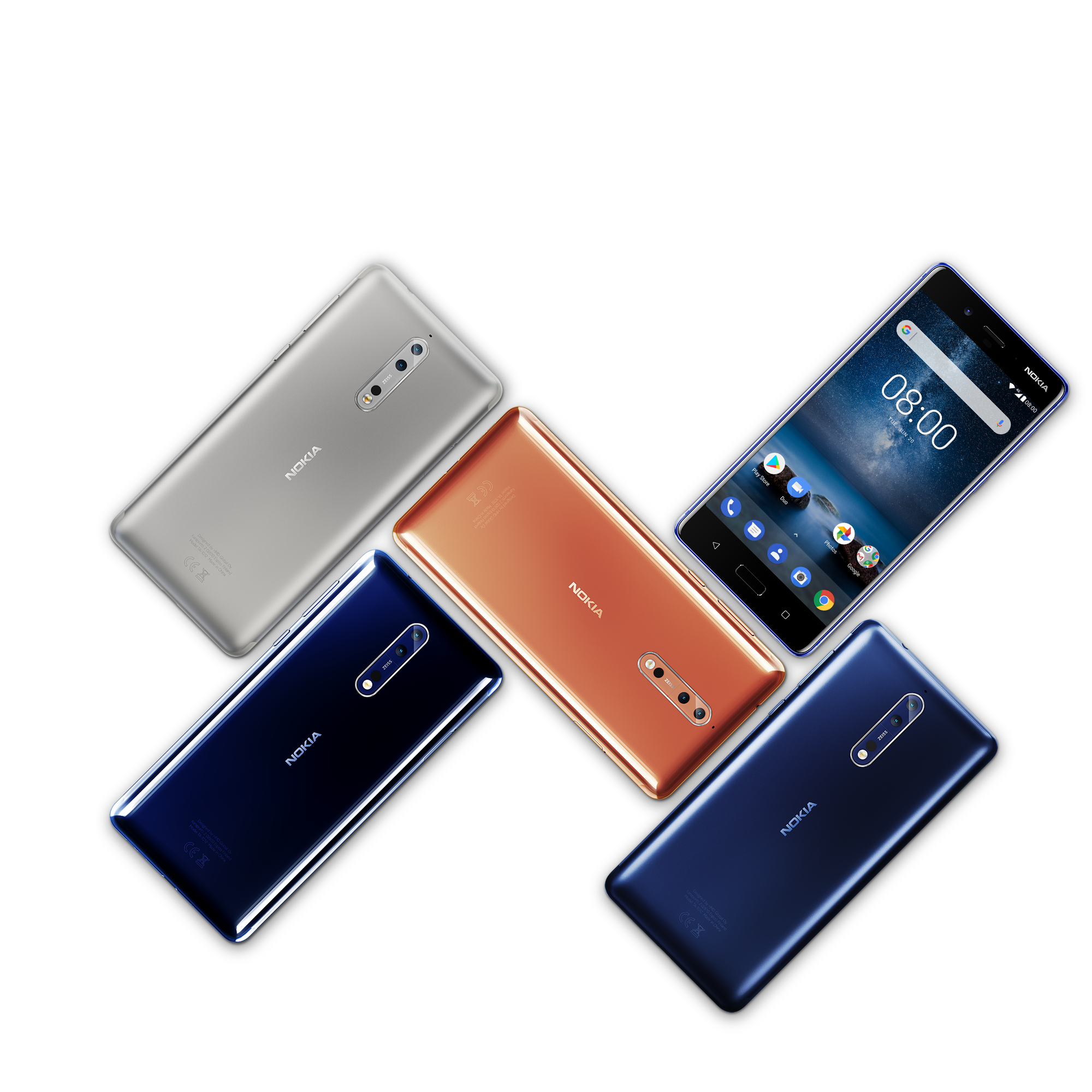 HMD lansează Nokia 8, cel mai performant telefon Nokia la ora actuală