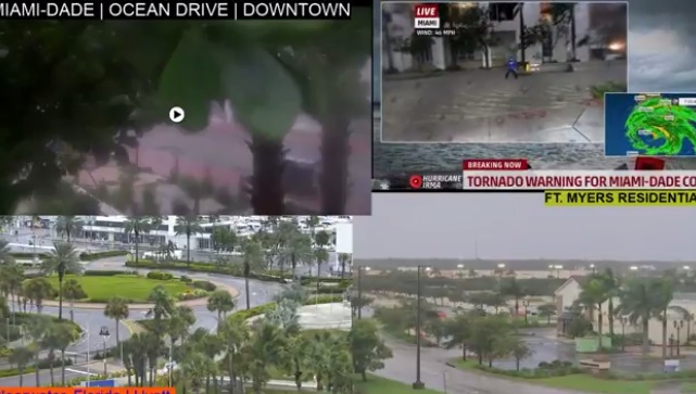 LIVE VIDEO | URAGANUL IRMA, cel mai mare din istorie, traversează Florida: 6,5 milioane de persoane au primit ordin de evacuare/ 35.000 de români locuiesc în acest stat