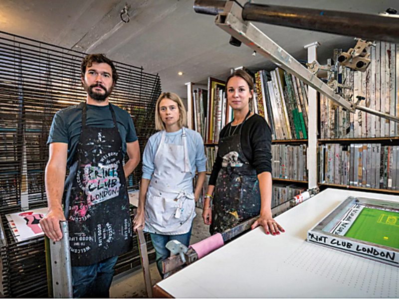 Calea serigrafică de mijloc