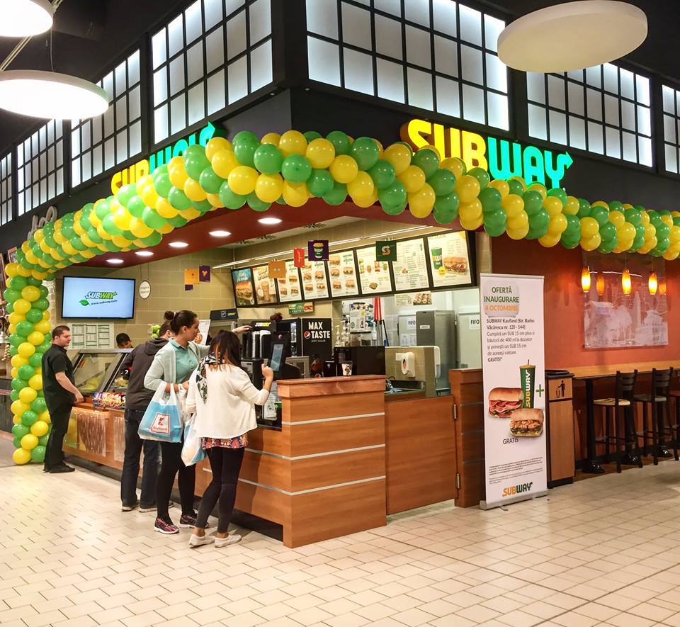 Subway a deschis al 37-lea restaurant în România, în urma unei investiții de peste 120.000 de euro