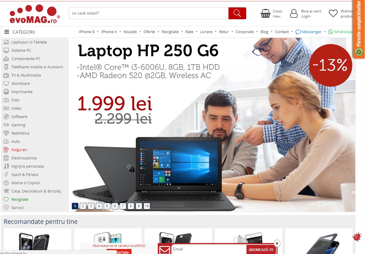 evoMAG o să aibă trei runde Black Friday. Prima începe pe 1 noiembrie