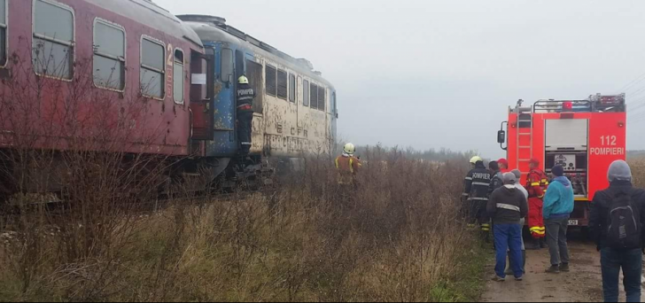 Un tren cu 100 de pasageri a luat foc în mers, în Mureș. Decizia luată de CFR