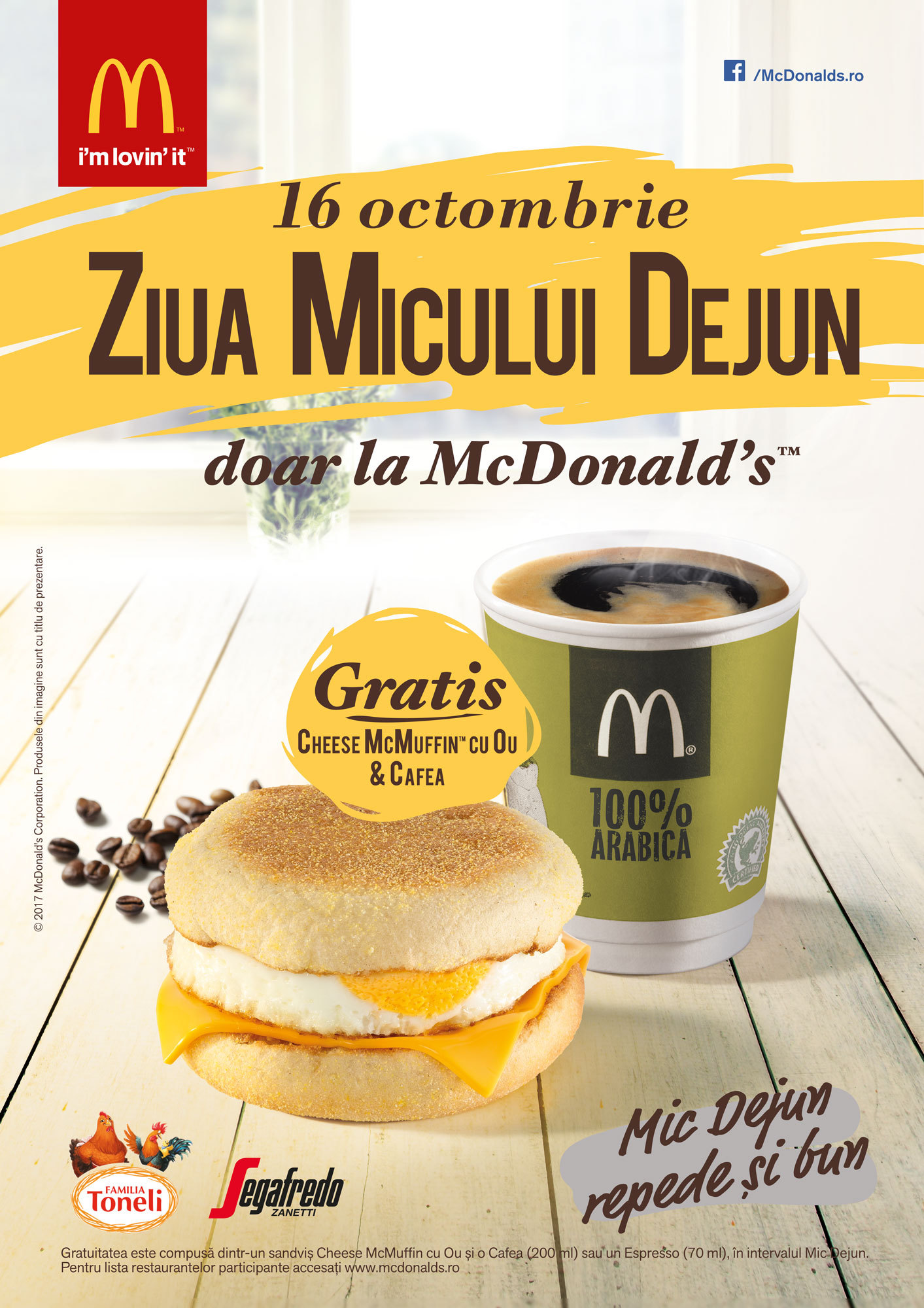 Motivul pentru care 30.000 de clienți McDonald’s au primit micul dejun gratuit