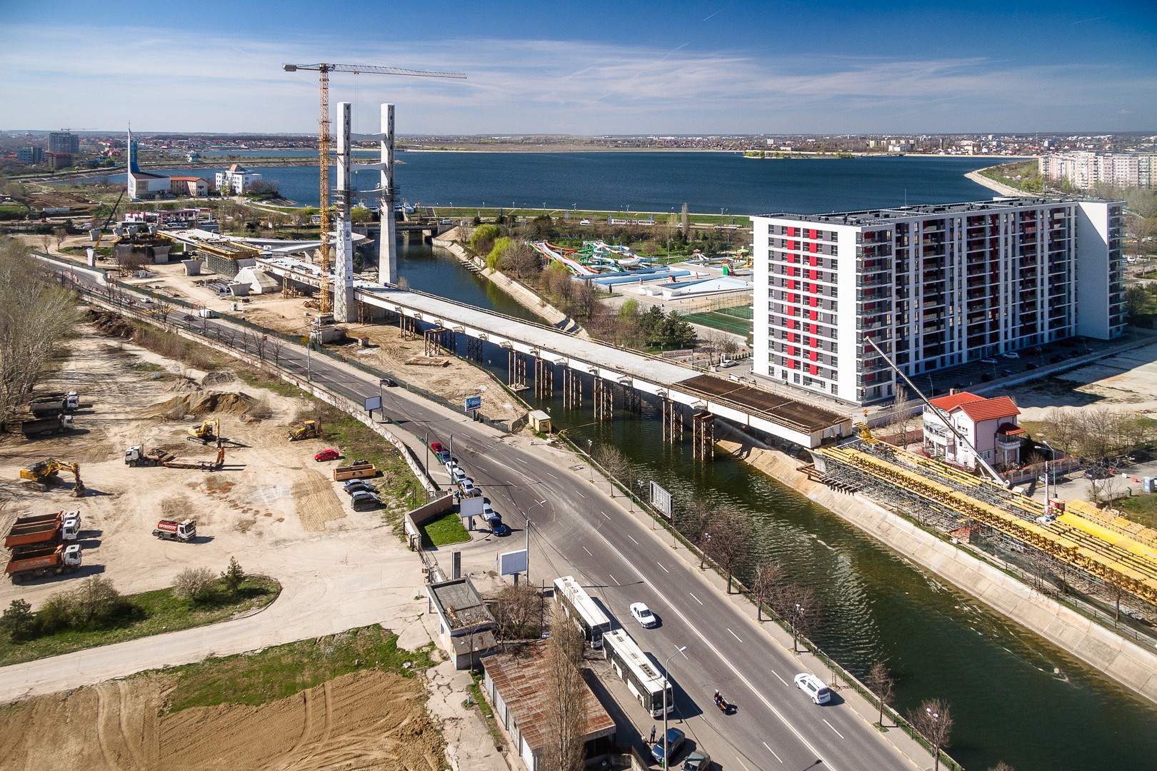 Președinte PNL Sector 6: Pasajul Ciurel nu va fi terminat la timp. Nici hobanele nu au fost montate