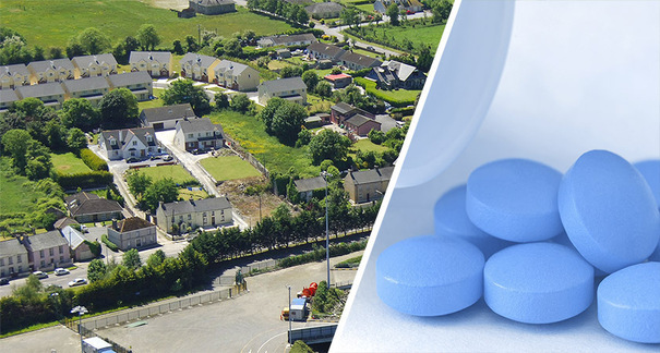 Într-un oraș în care se produce Viagra, locuitorii reclamă faptul că bărbații și câinii au, mai mereu, ”poftă” de dragoste
