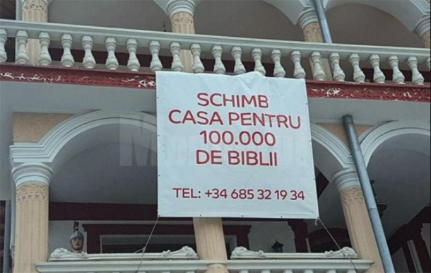 Un român își dă VILA LUXOASĂ la schimb pe 100.000 de Biblii! Dar are, însă, o CERERE SPECIALĂ! Cum trebuie să fie acestea