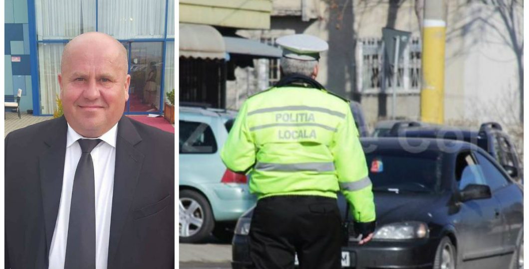 Fiul unui fost primar din Arad l-a călcat intenționat cu mașina pe un polițist local care l-a amendat