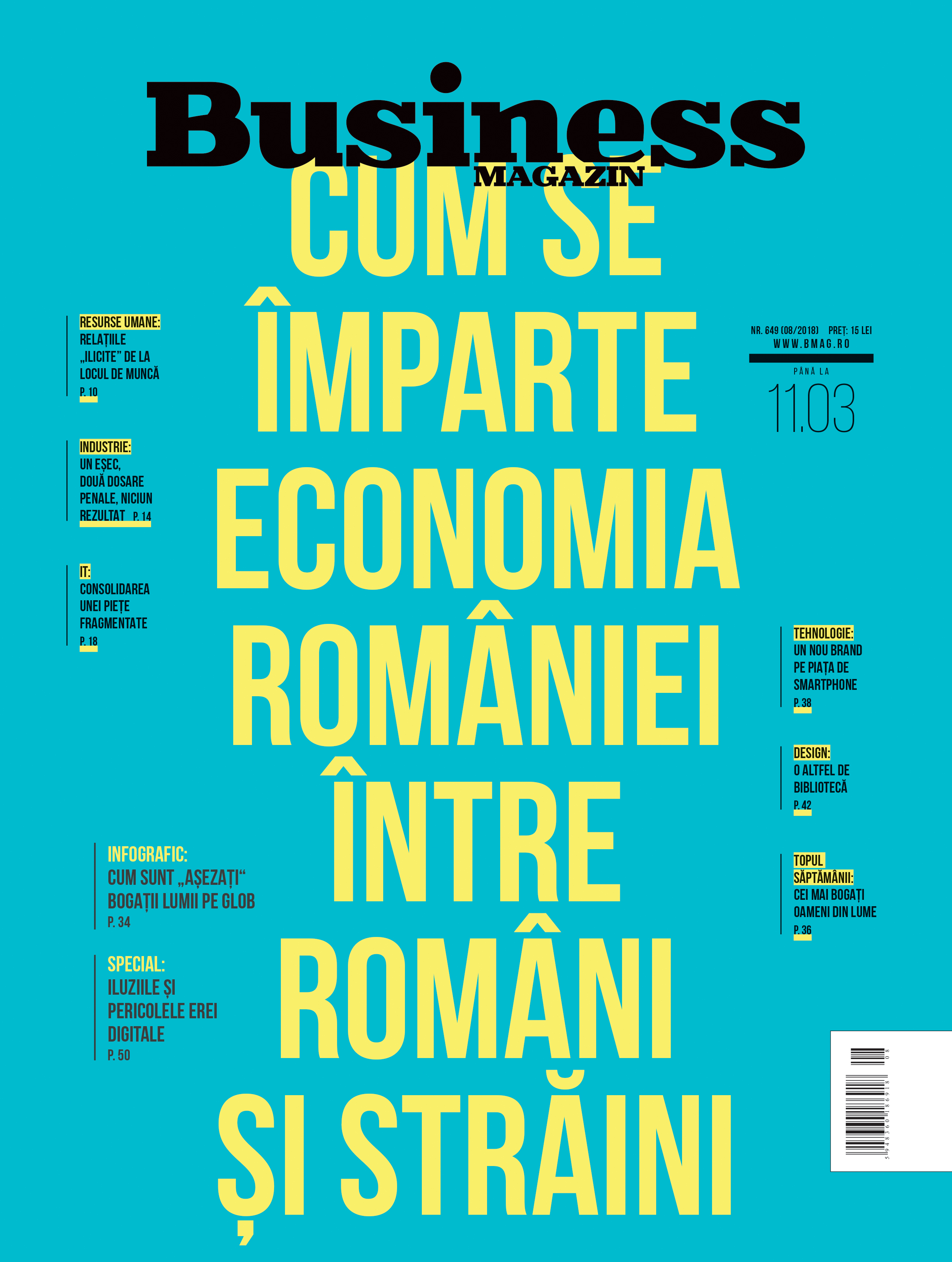 Citește în noul număr Business Magazin din 5 martie 2018