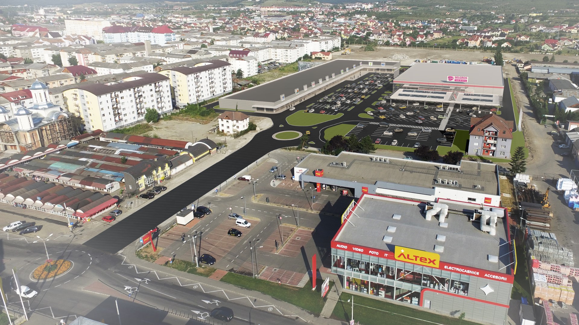 Bistrița Retail Park se deschide în mai, în urma unei investiții de 9 milioane de euro, și aduce noi retaileri în oraș