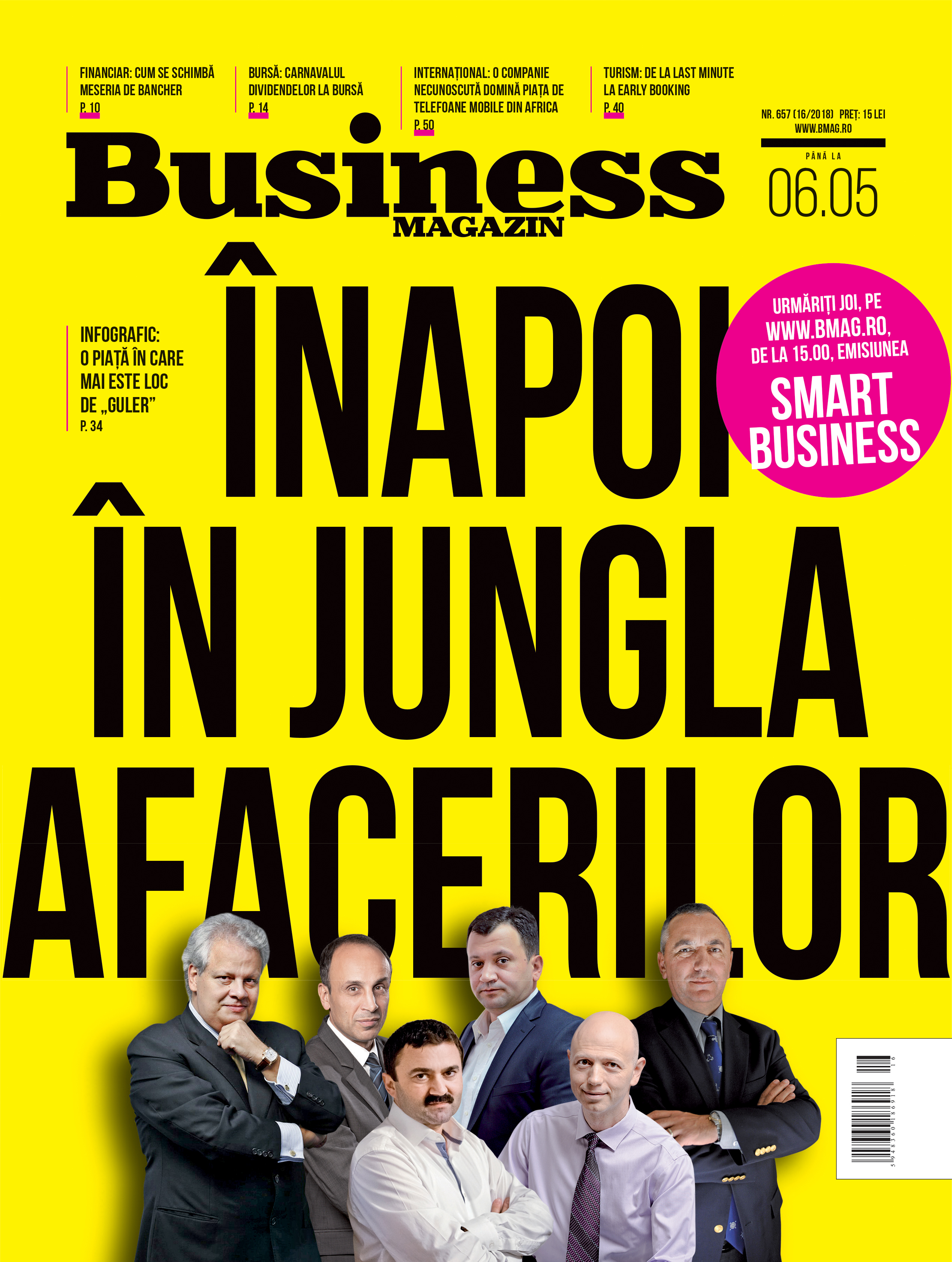 Citește în noul număr Business Magazin din 30 aprilie 2018