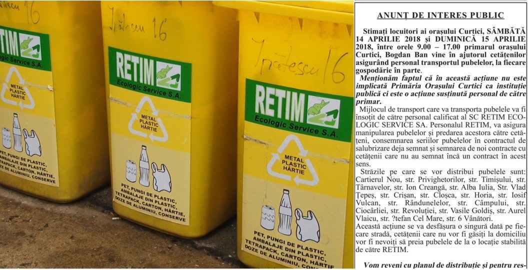 Puși pe drumuri de RETIM, cetățenii unui oraș arădean primesc un ajutor nesperat chiar din buzunarul primarului lor