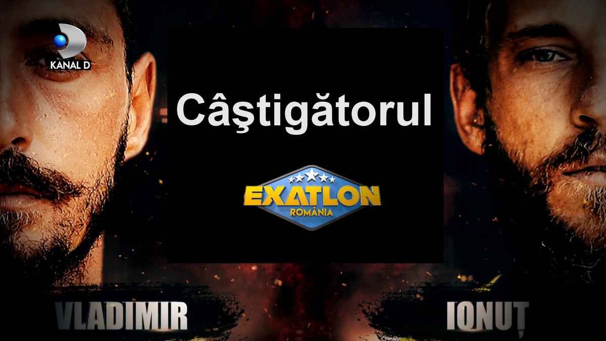 S-a decis castigatorul Exatlon! Cine este concurentul care se intoarce acasa cu trofeul urias