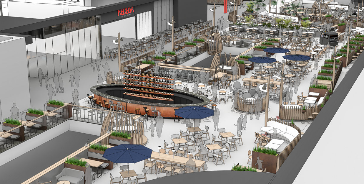 La trei ani de la inaugurare, Mega Mall investește 3,5 milioane de euro în reamenajarea zonei de food court și divertisment