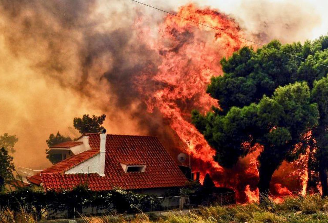 BILANȚ alarmant al incendiilor din Grecia în urma incendiilor de vegetație de la periferia orașului Atena