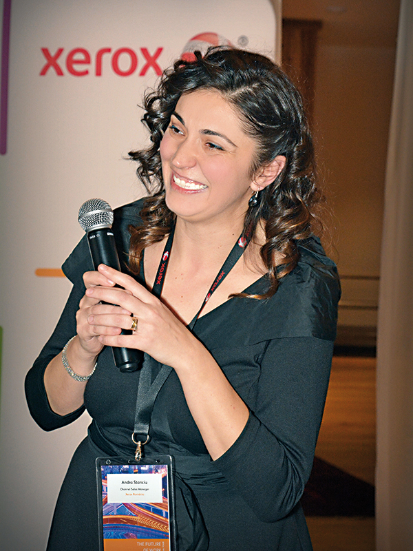 Tineri manageri de top 2018: Andra Stanciu, channel business support manager, Xerox CITG, Xerox