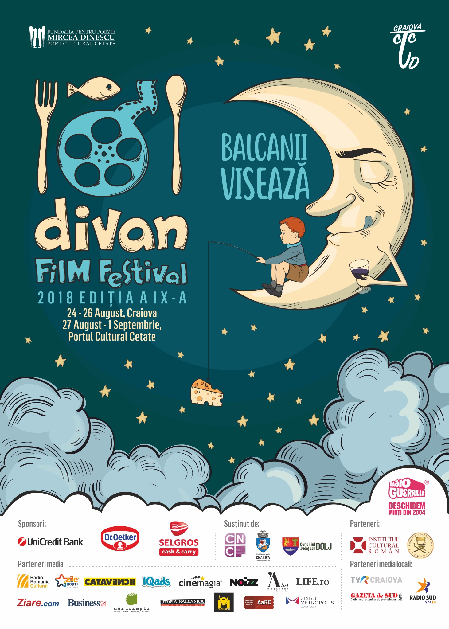 "Balcanii visează", tema ediției din acest an a festivalului de film Divan