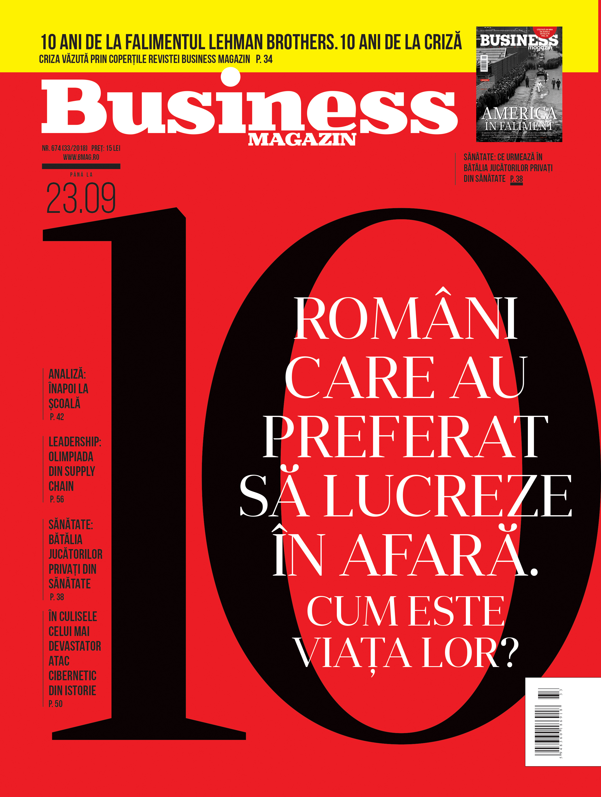 Citește în noul număr Business Magazin din 17 septembrie 2018