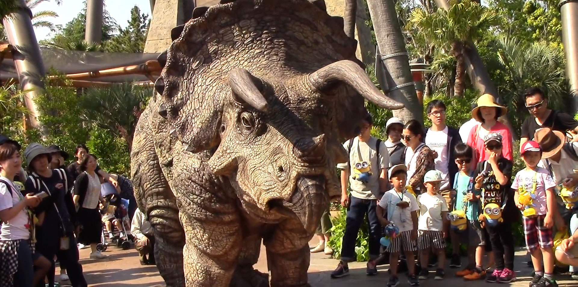 Așa arată un parc de distracții cu dinozauri din Japonia - VIDEO