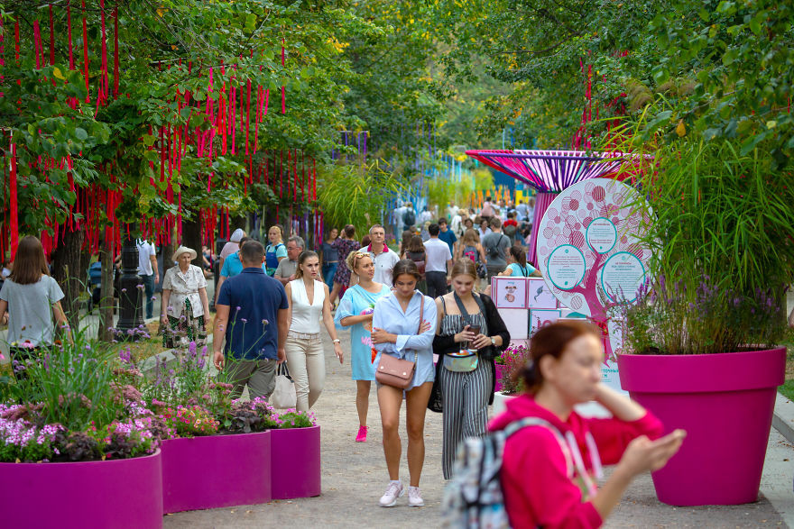 Festivalul Florilor din Moscova - GALERIE FOTO - VIDEO